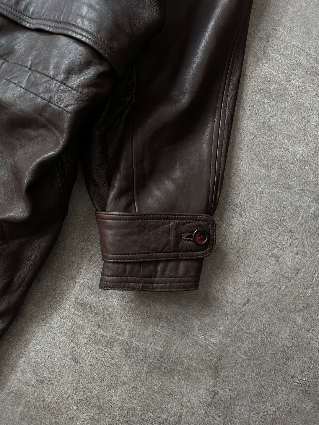 Abrigo de Piel Chocolate - G-III