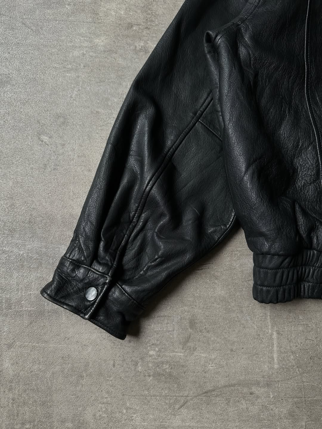 Vintage Leather Bomber - St. John's Bay