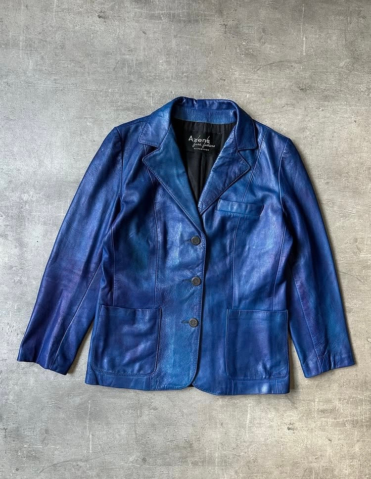 Leather Blazer Azens
