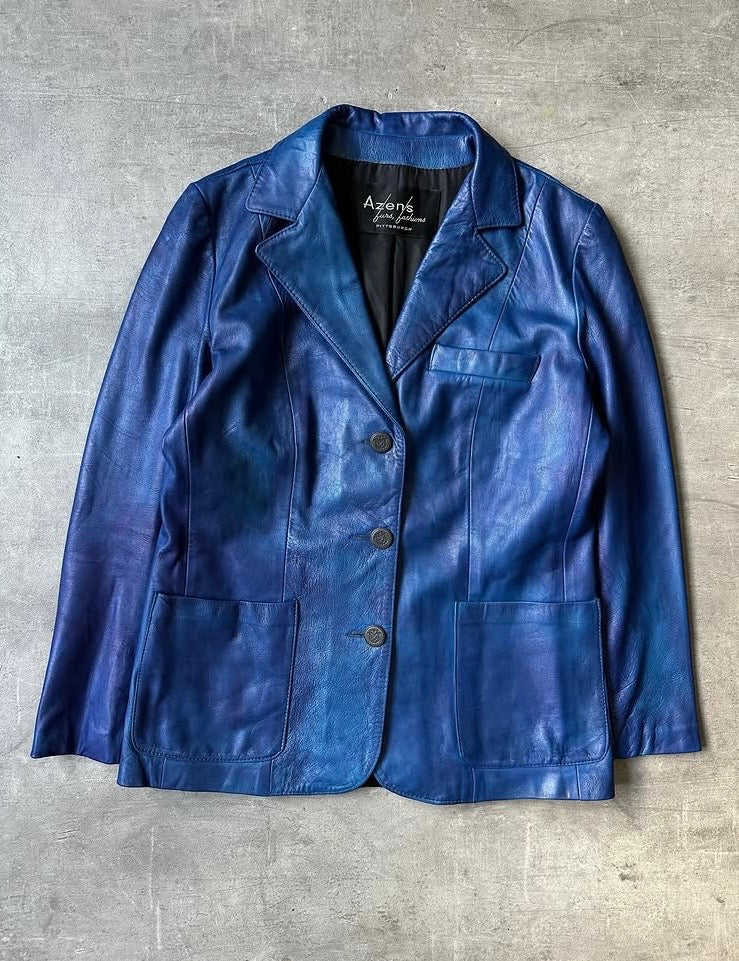 Leather Blazer Azens