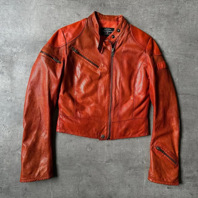 Racer Leather Jacket - Polo Jeans by Ralph Lauren