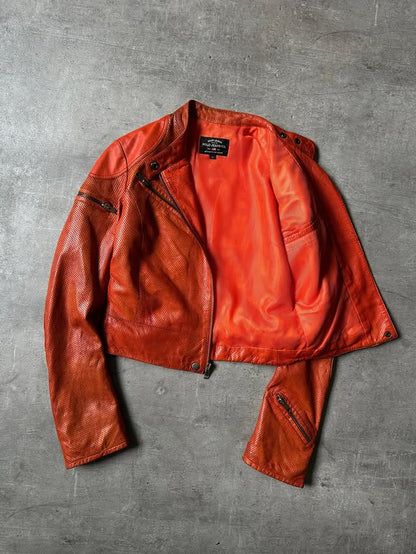 Racer Leather Jacket - Polo Jeans by Ralph Lauren
