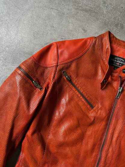 Racer Leather Jacket - Polo Jeans by Ralph Lauren