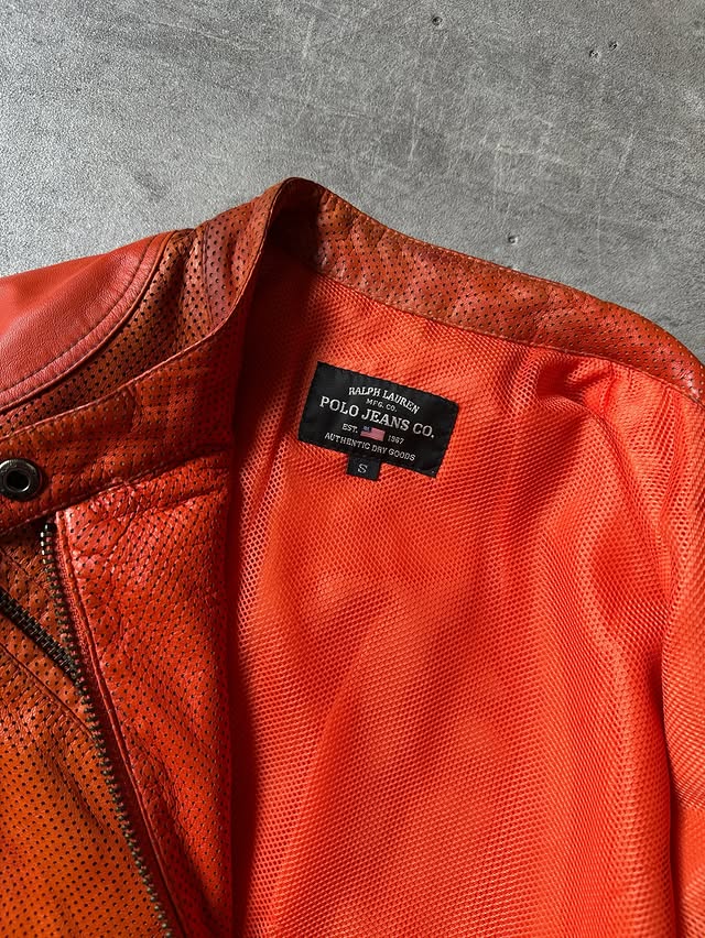 Racer Leather Jacket - Polo Jeans by Ralph Lauren