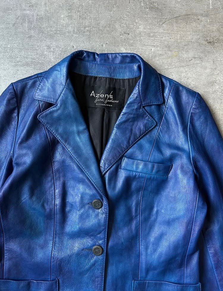 Leather Blazer Azens