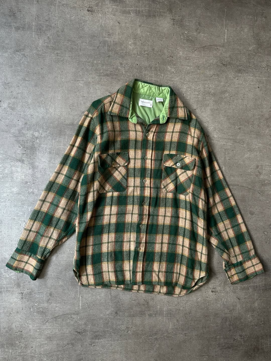 Camisa Vintage de Lana - Arrow