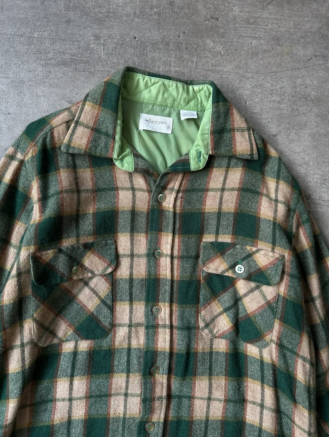 Camisa Vintage de Lana - Arrow