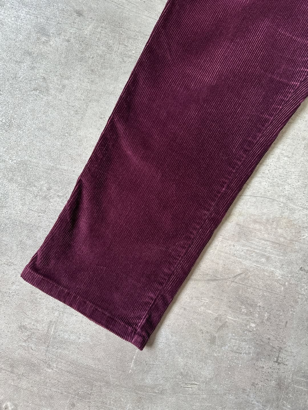 Satin Finish Corduroy Pants - Bill Blass