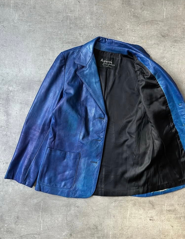 Leather Blazer Azens