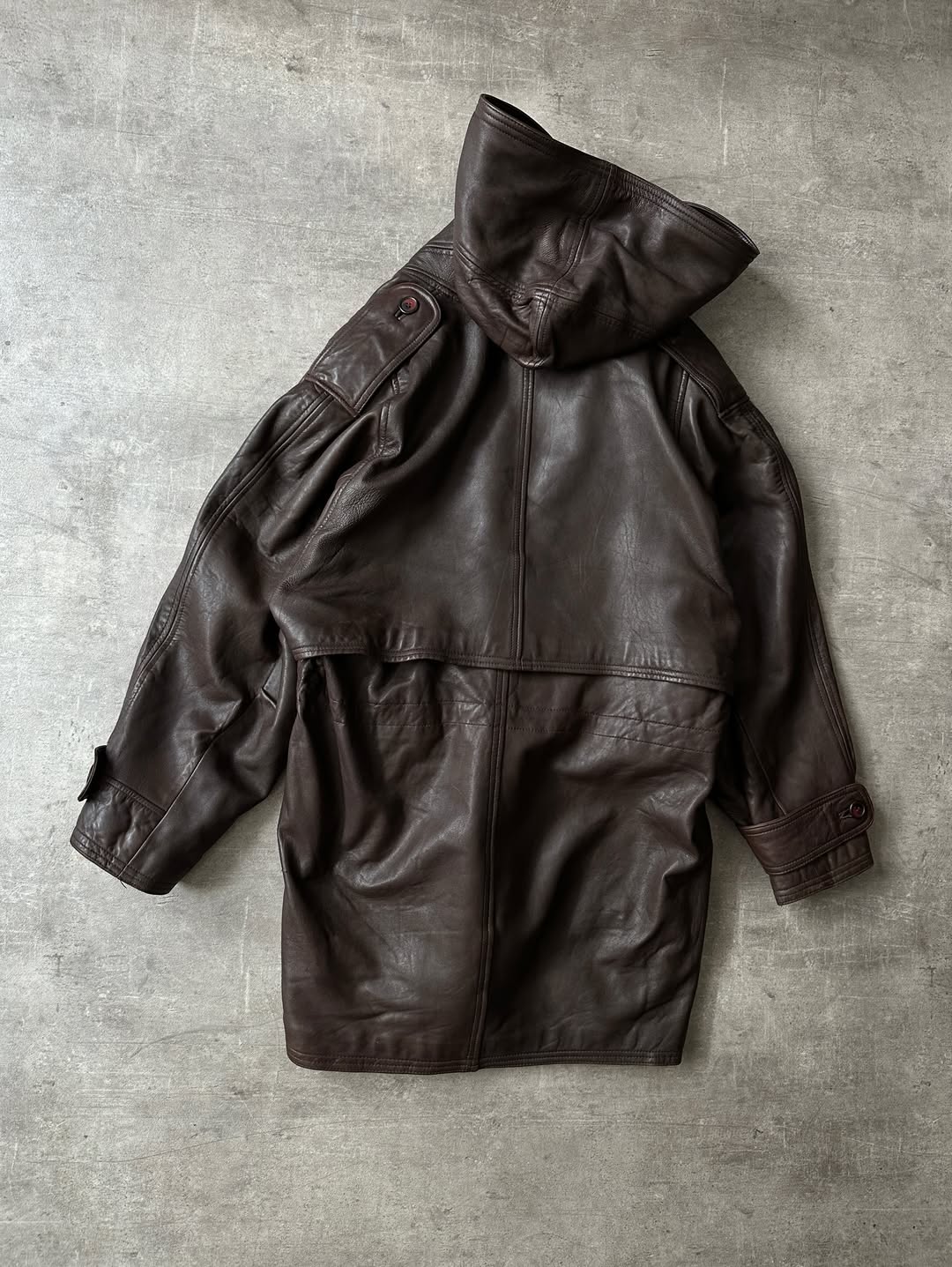 Abrigo de Piel Chocolate - G-III