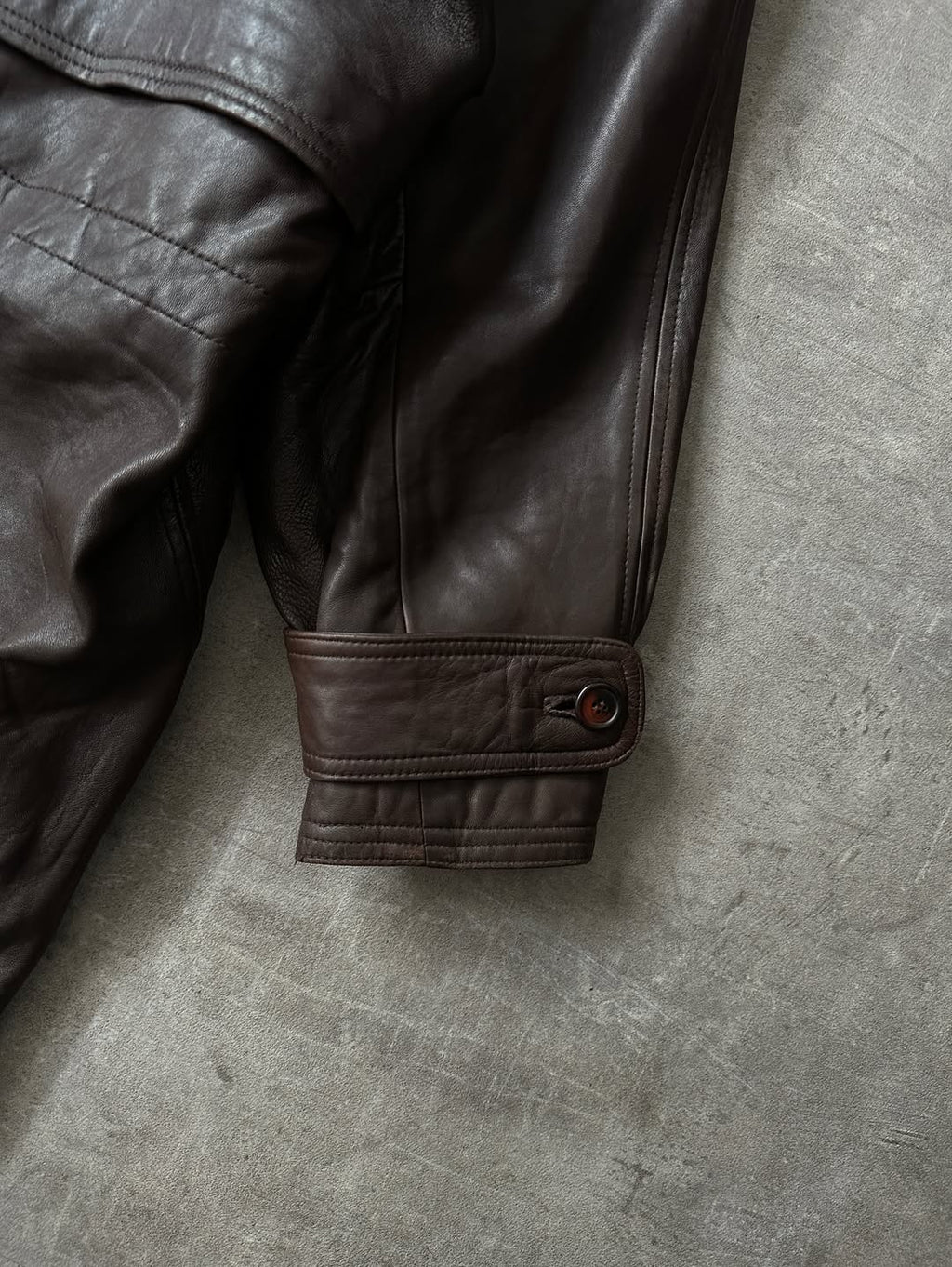 Abrigo de Piel Chocolate - G-III
