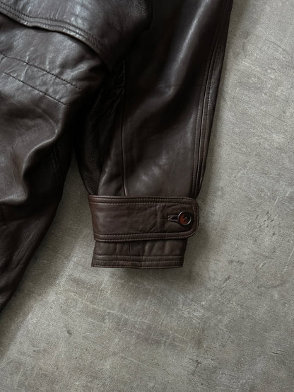 Abrigo de Piel Chocolate - G-III