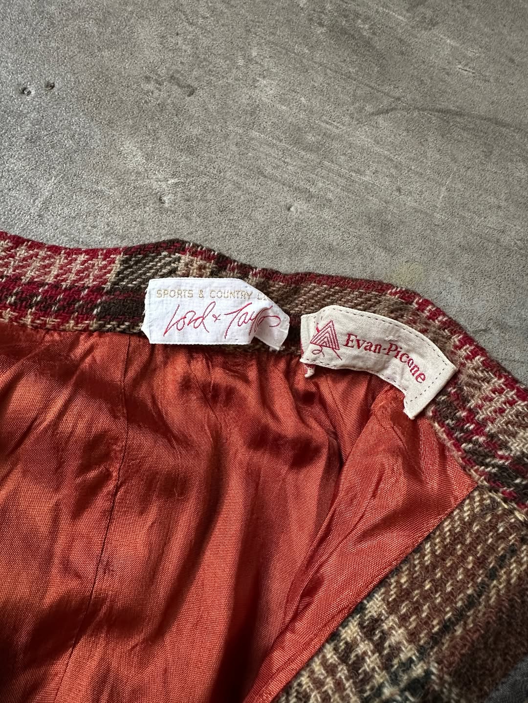 Vintage Wool Skirt - Lord & Taylor
