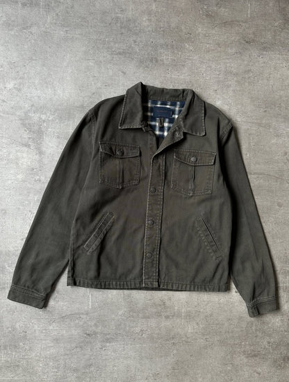 Olive Green Denim Jacket - Nomad