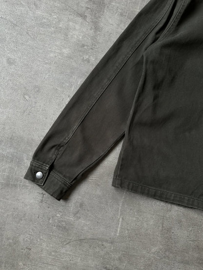 Olive Green Denim Jacket - Nomad