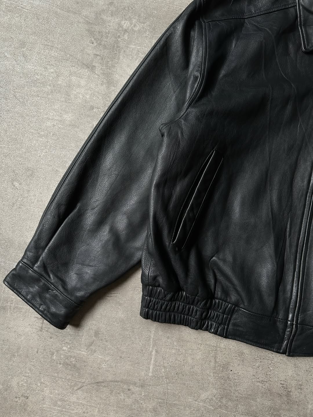 Vintage Leather Bomber - St. John's Bay