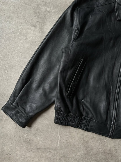 Vintage Leather Bomber - St. John's Bay