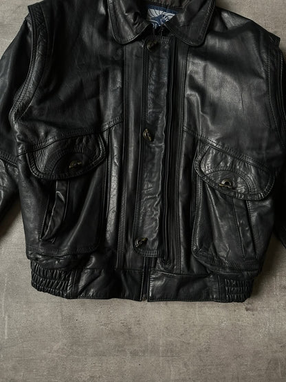 Leather Jacket - Yolifam (Hecho en México)